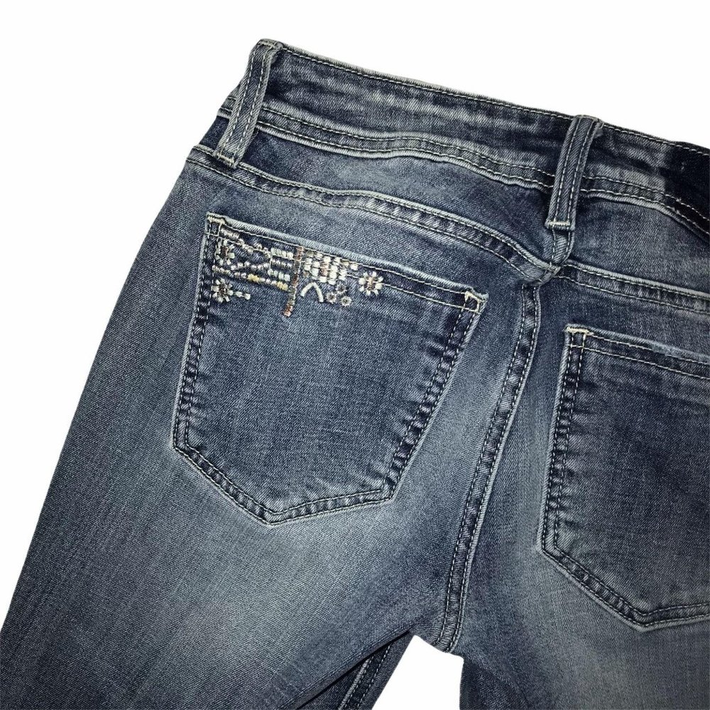 Miss Me Distressed Medium Skinny Ankle Jeans 25 23 - Picture 10 of 12